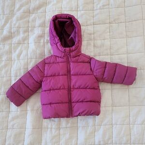 The Children's Place Fuchsia Puffer Jacket
